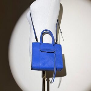 Rebecca Minkoff Mini MAB Tote Electric Blue Mini Bag